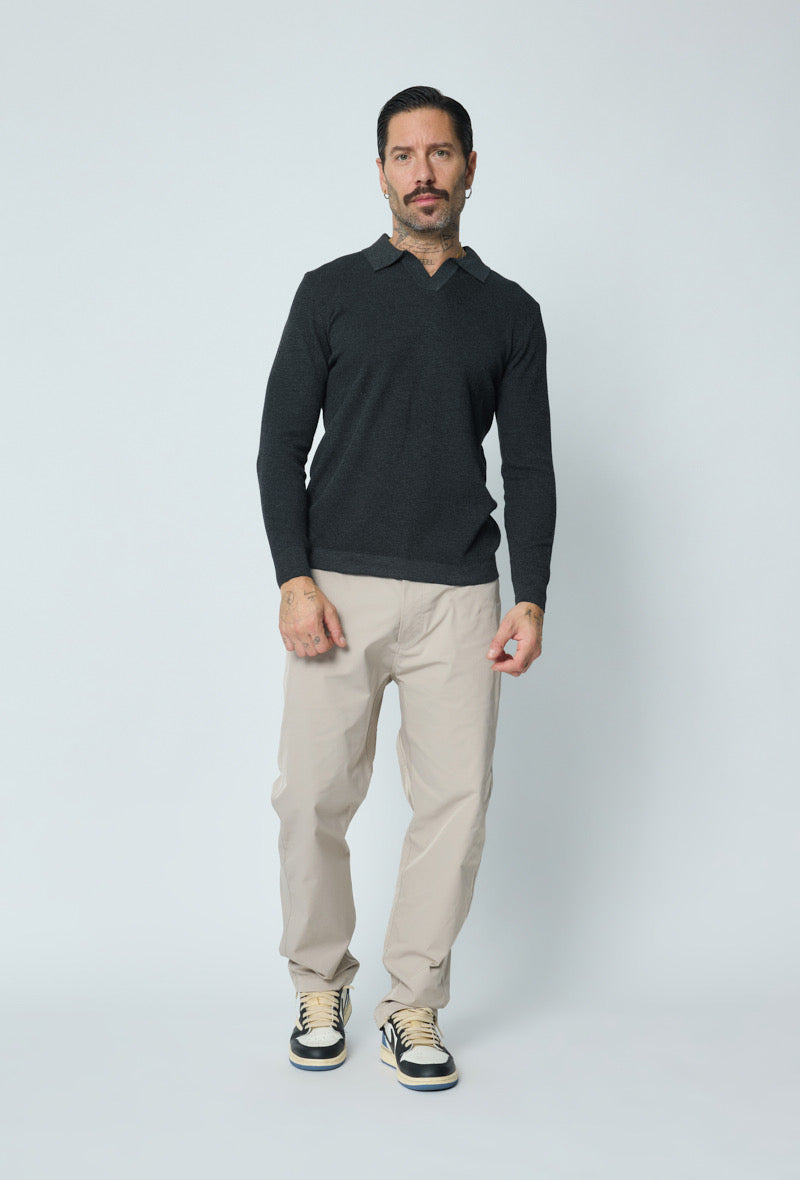 Knitted Polo