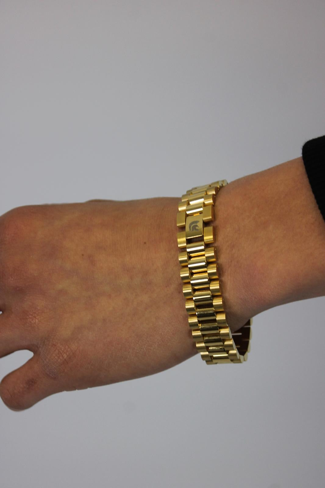 Golden Logo Presidente Bracelet