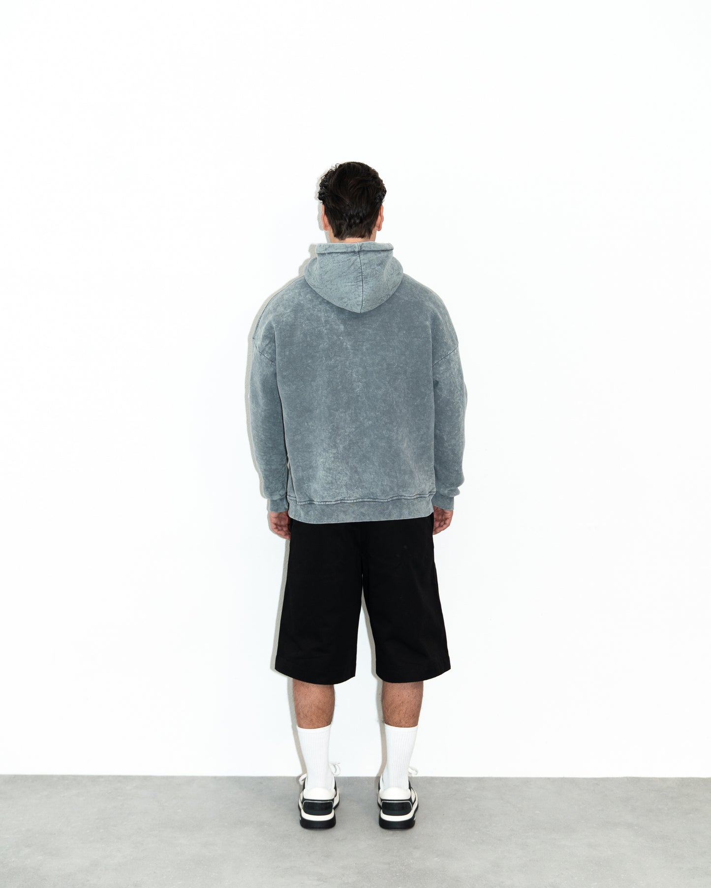 Ceasarss Hoodie Washed Grey