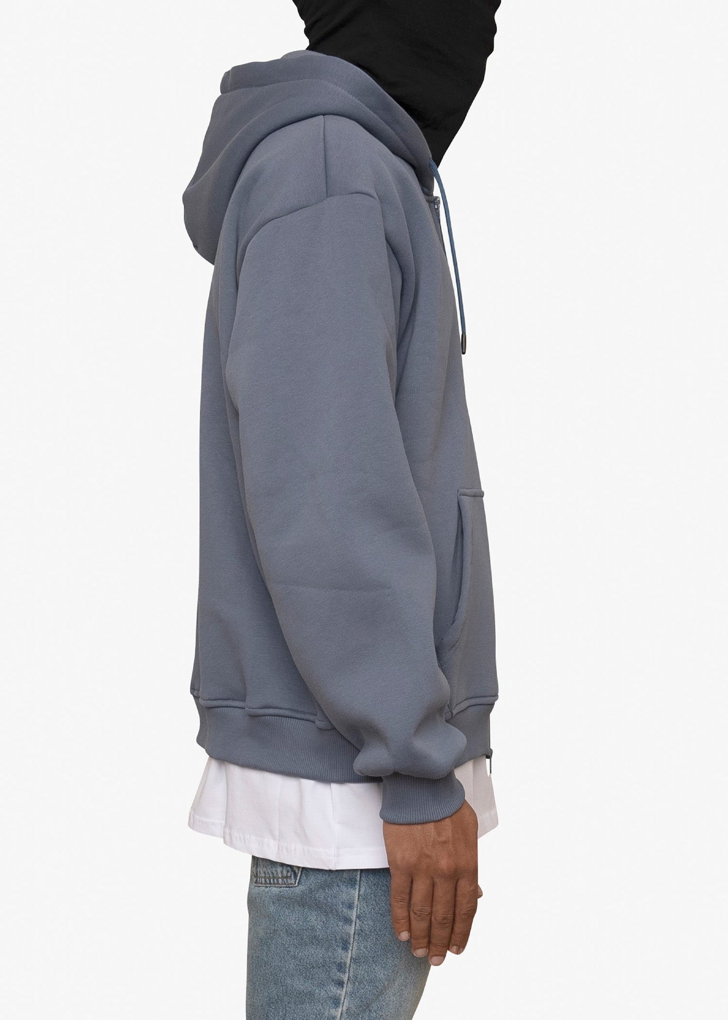 Ceasarss double zip hoodie