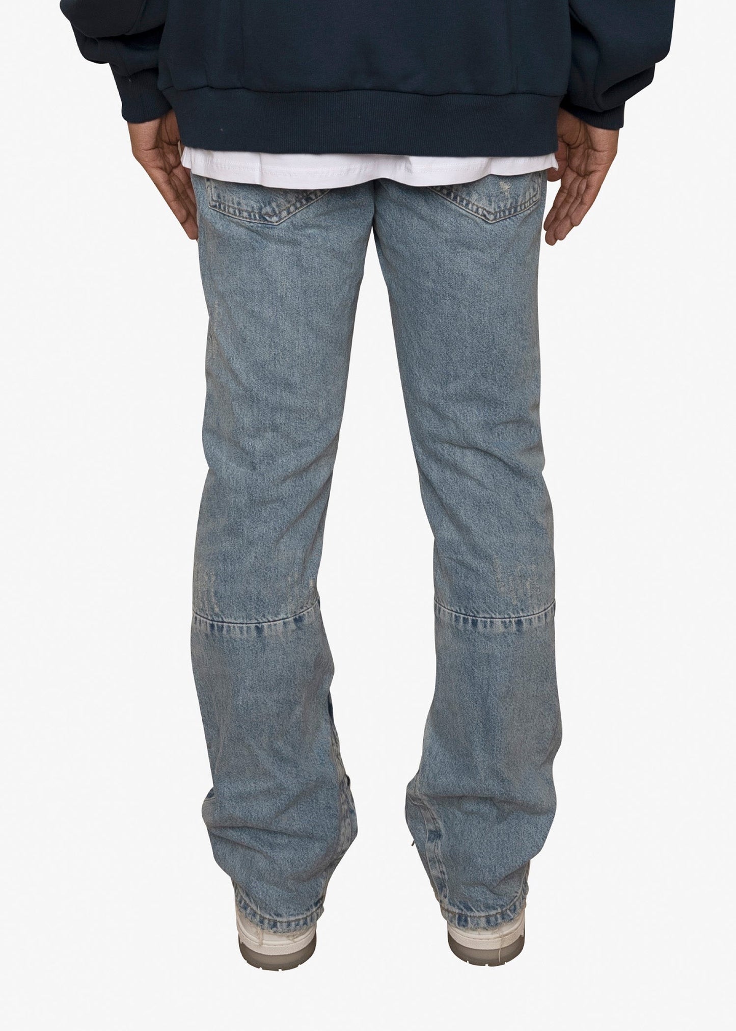 Ceasarss Distressed flared jeans