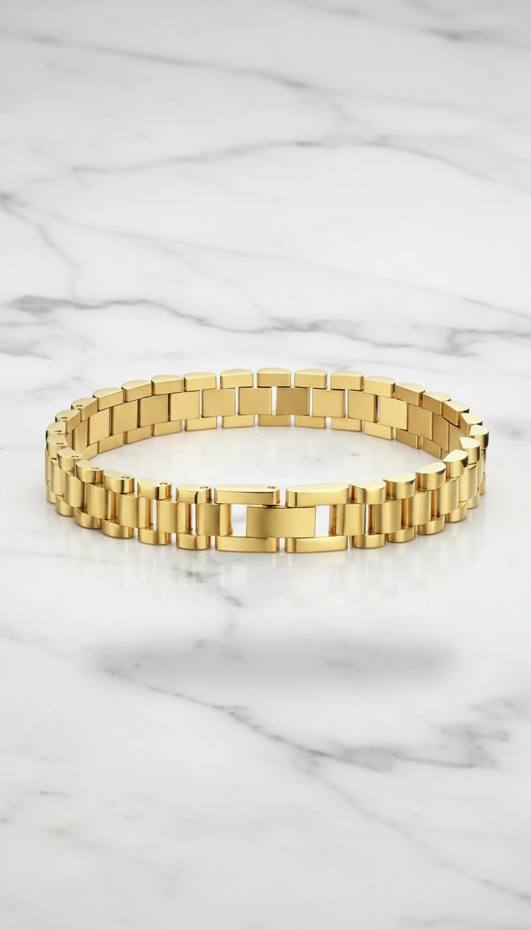 Small Golden Presidente Bracelet