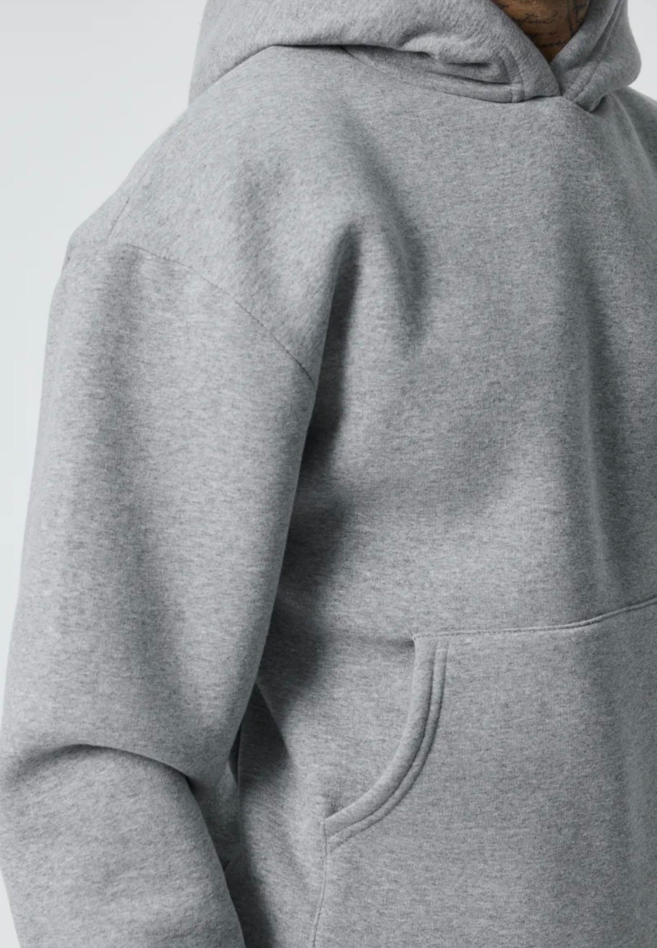 Essentials oversized hoodie Grey