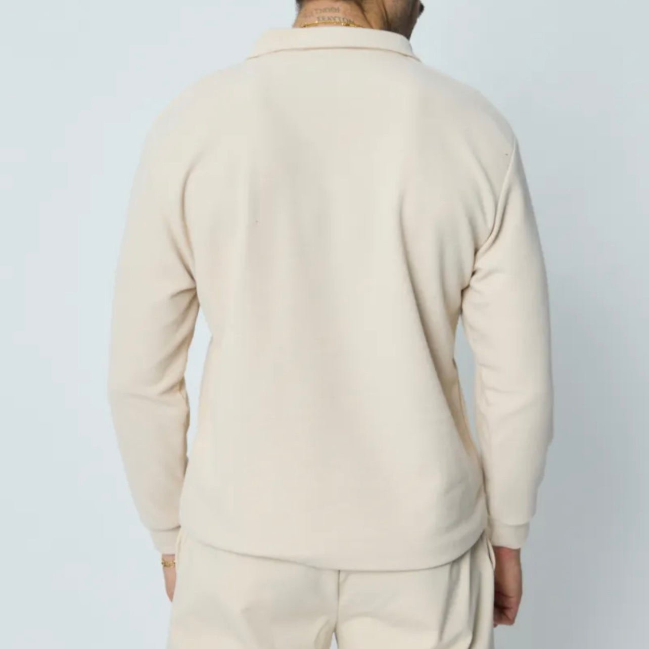 Sweater polo Beige