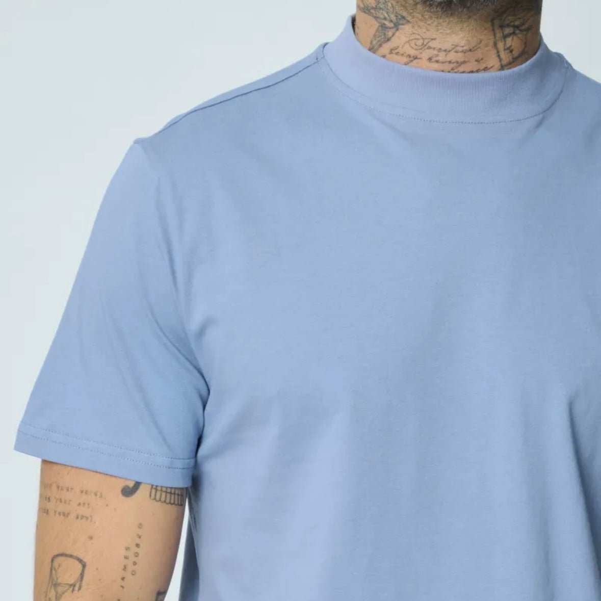 T-Shirt crew neck Blue