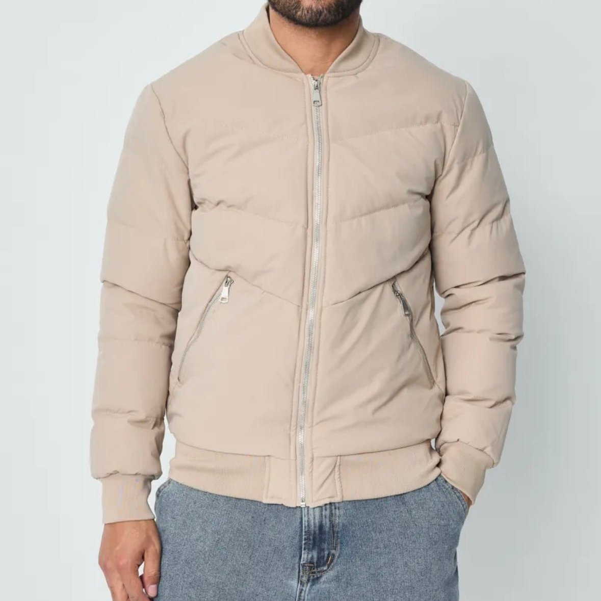 Bomberjacket Beige