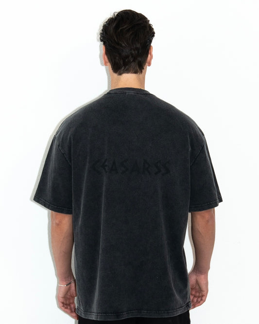 Ceasarss T-Shirt Washed Black