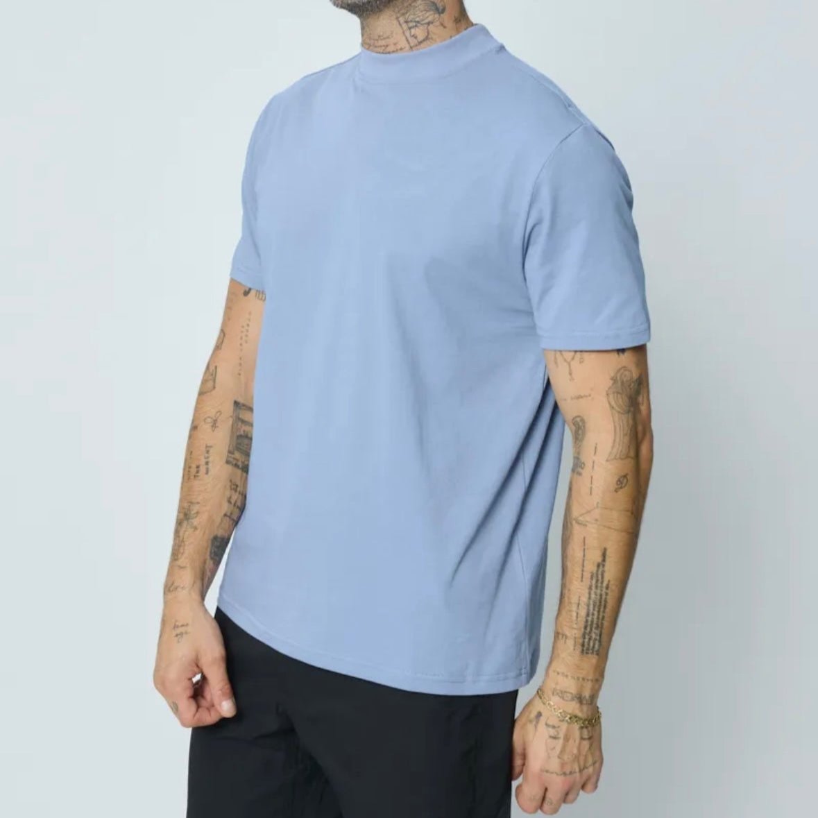 T-Shirt crew neck Blue