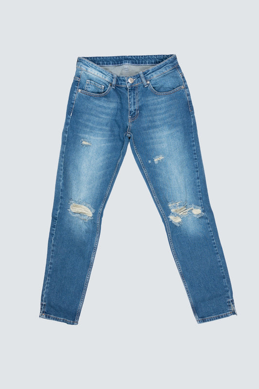 Destroyed Skinny Jeans