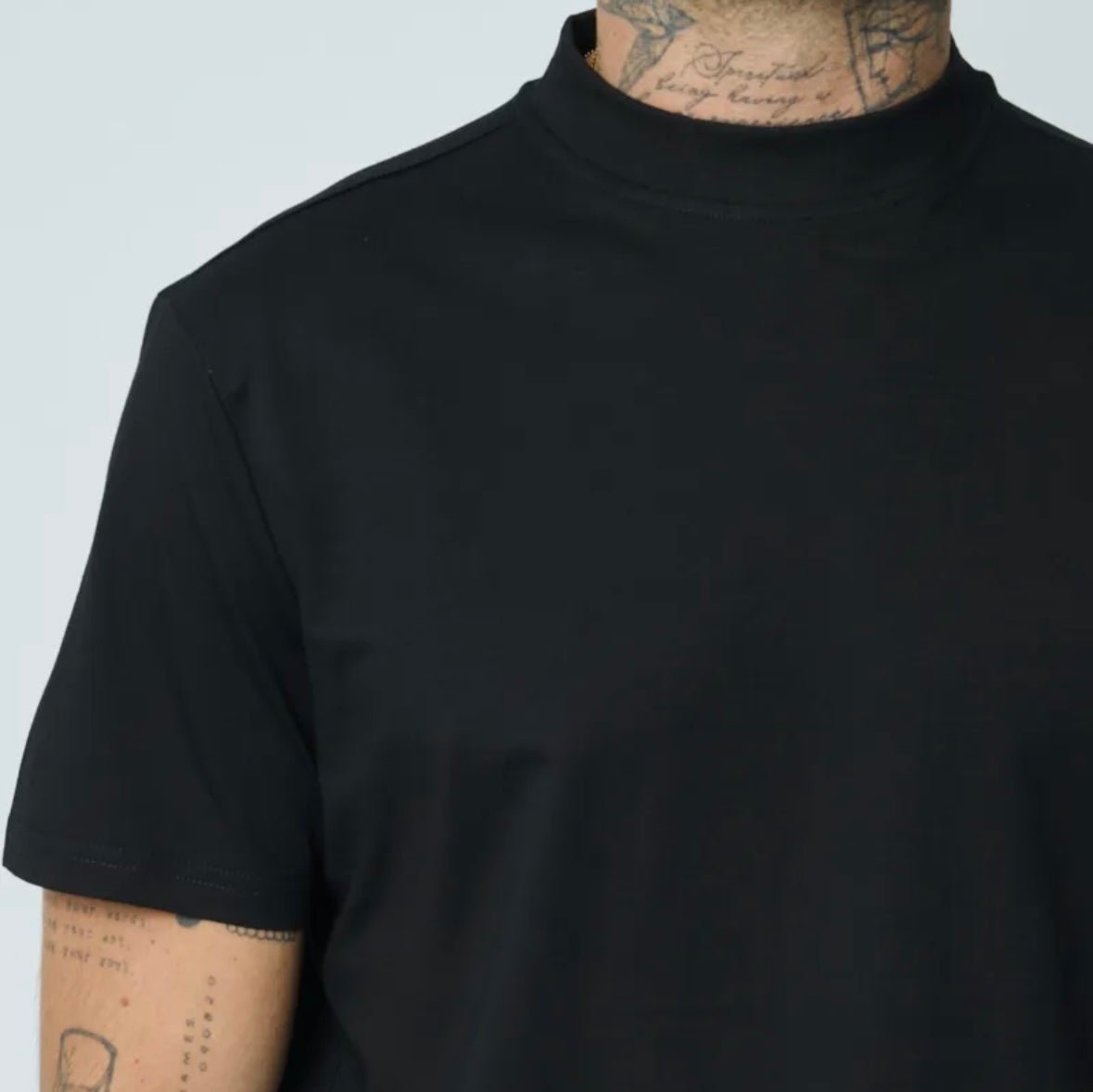 T-Shirt crew neck Black