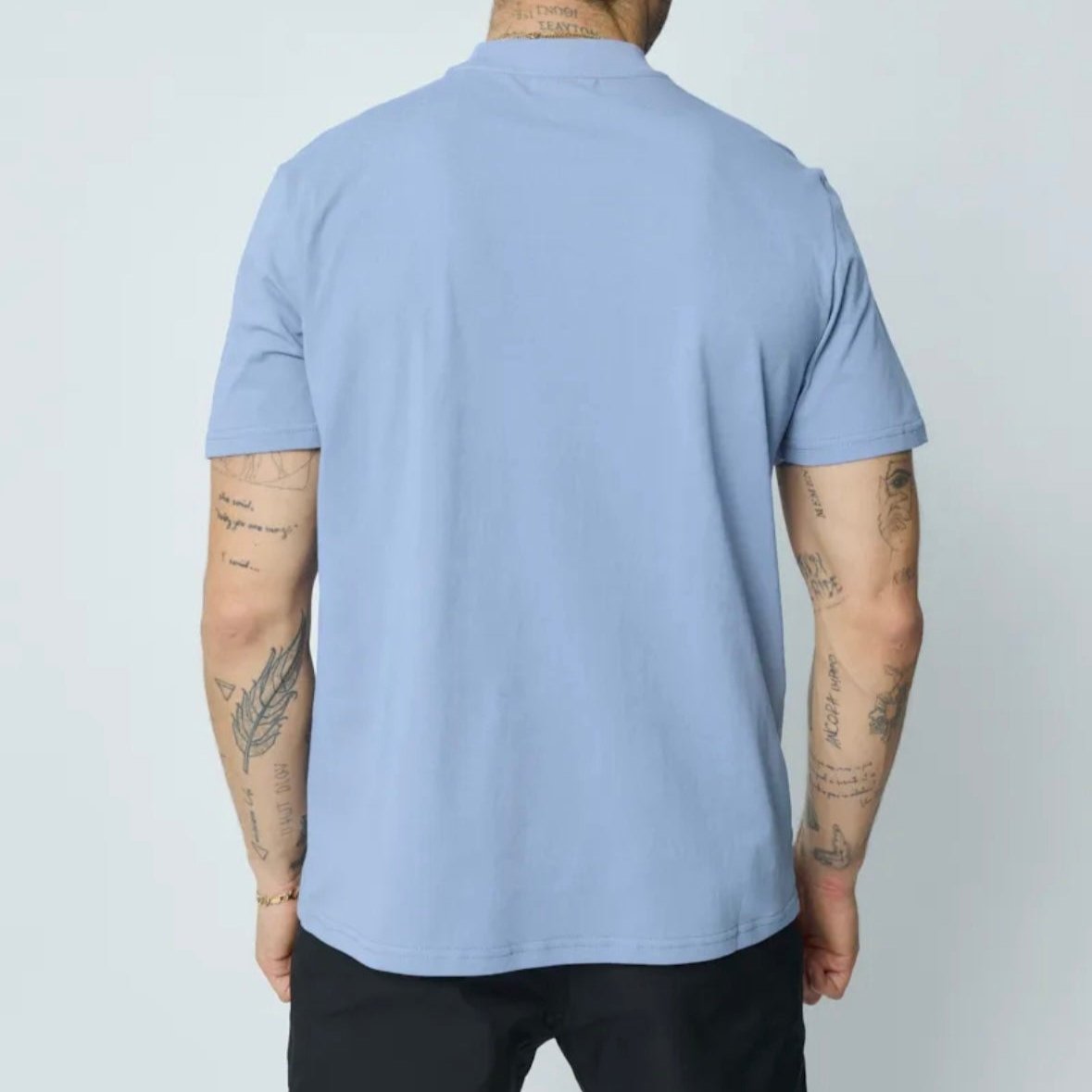 T-Shirt crew neck Blue