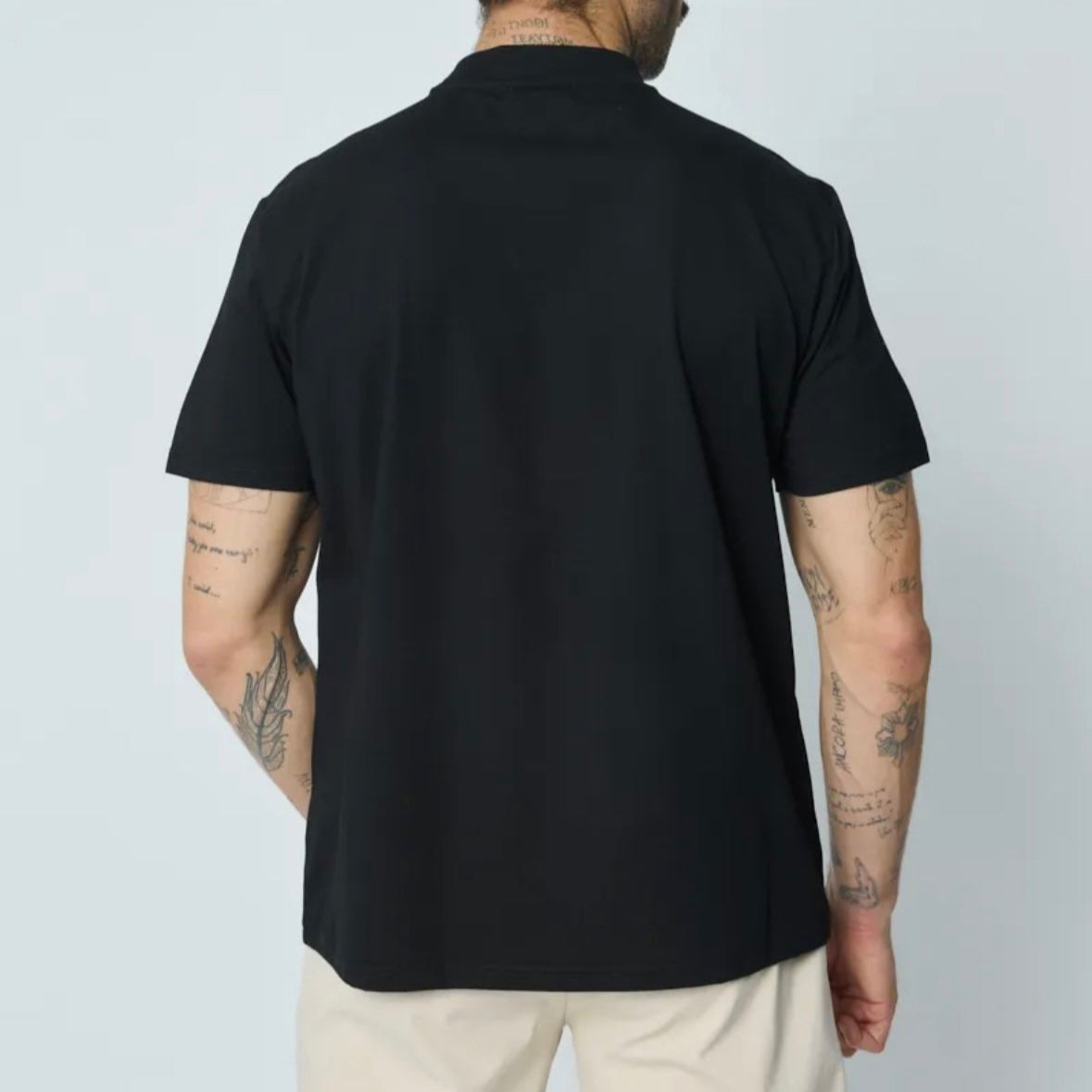 T-Shirt crew neck Black