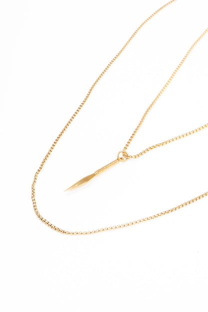 Gold Javelin Chain