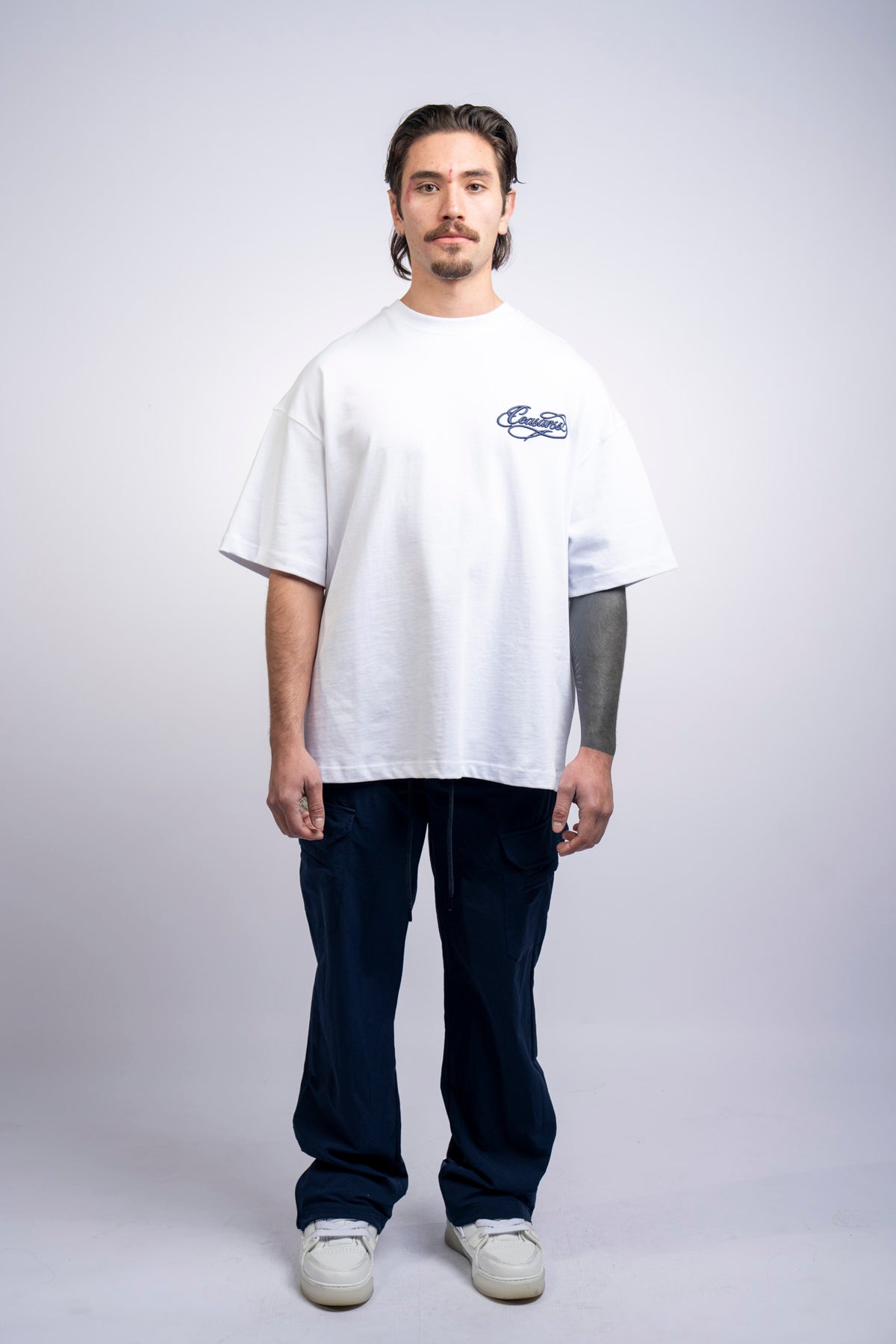 Visualize T-Shirt Blue Logo
