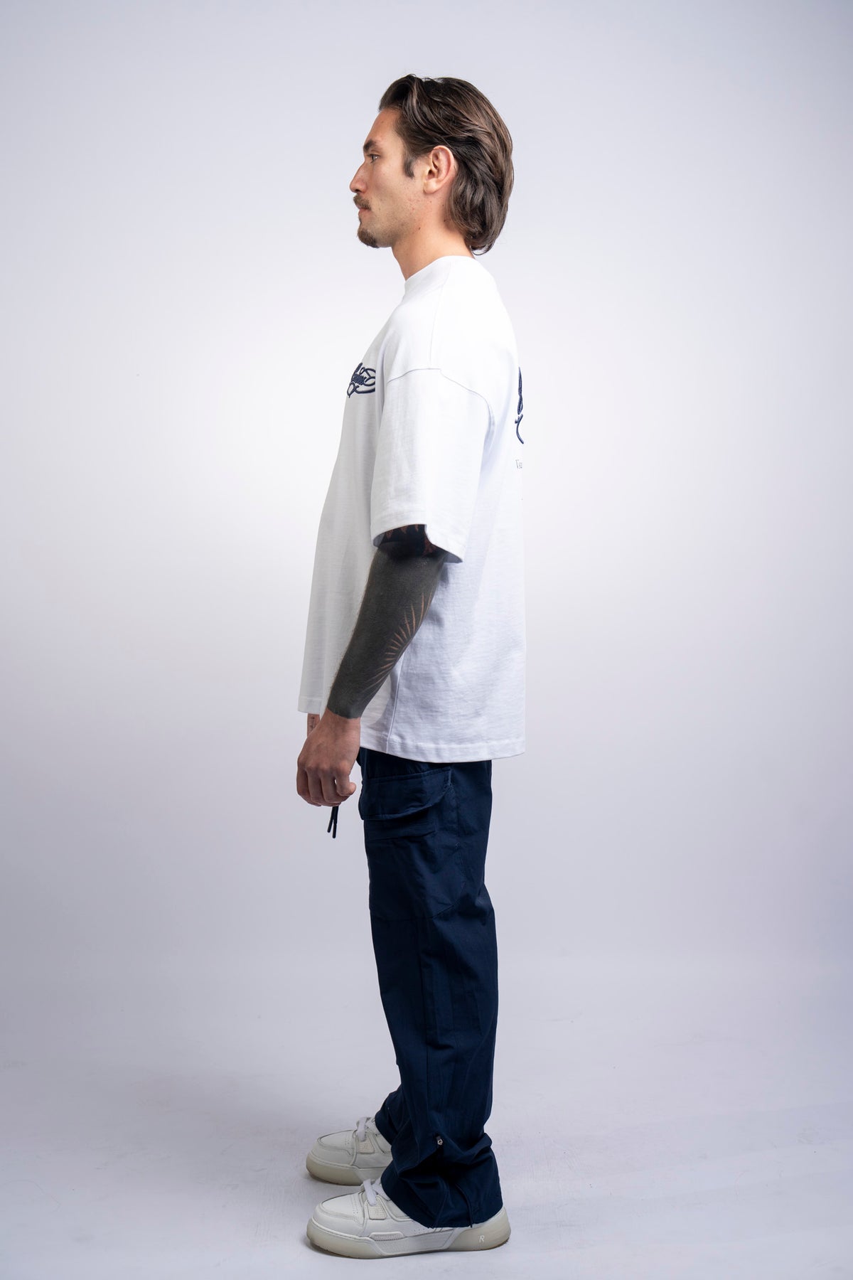 Visualize T-Shirt Blue Logo