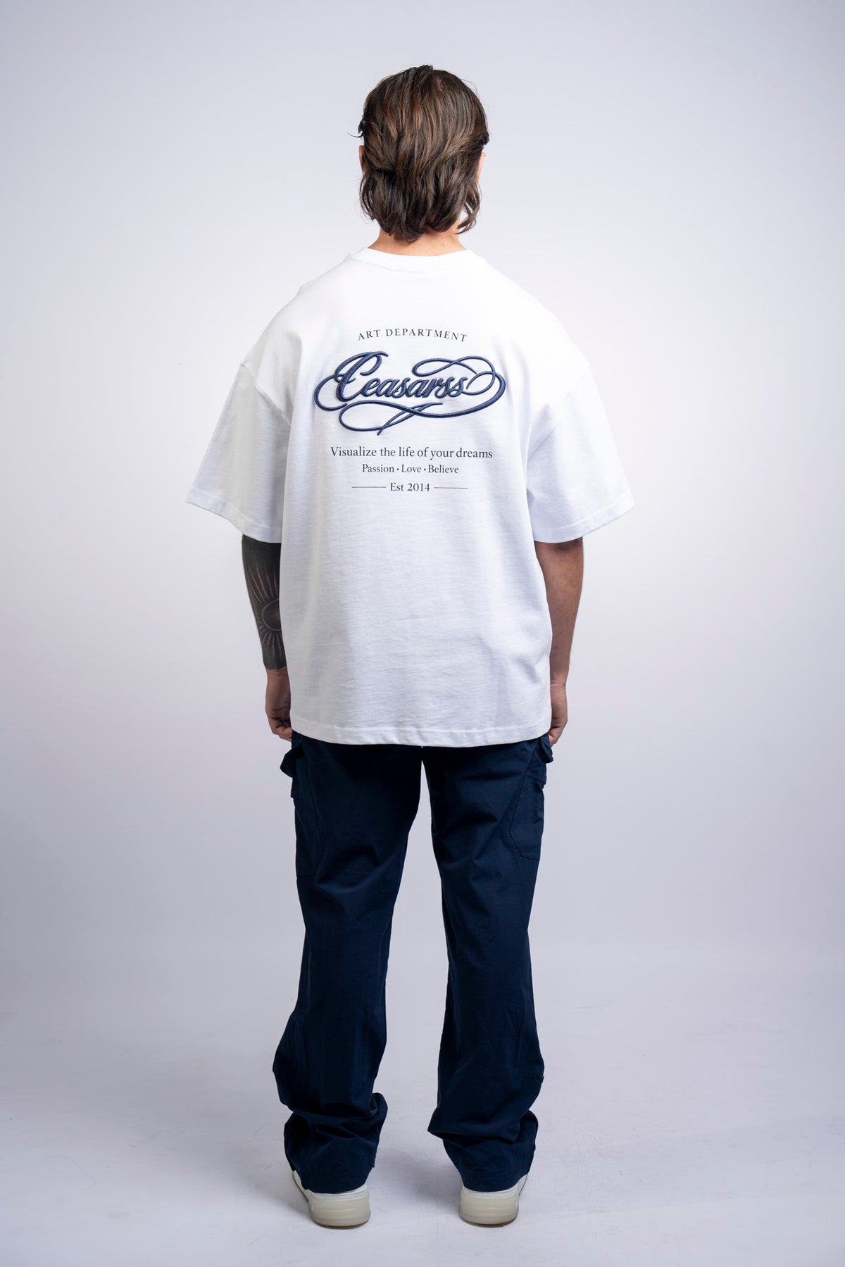 Visualize T-Shirt Blue Logo