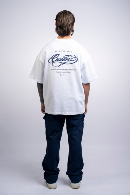 Visualize T-Shirt Blue Logo