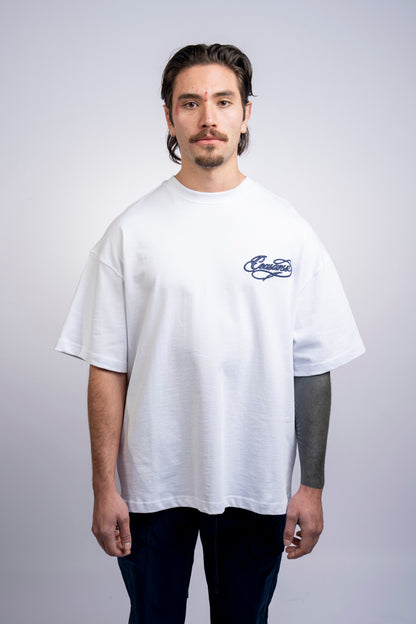 Visualize T-Shirt Blue Logo