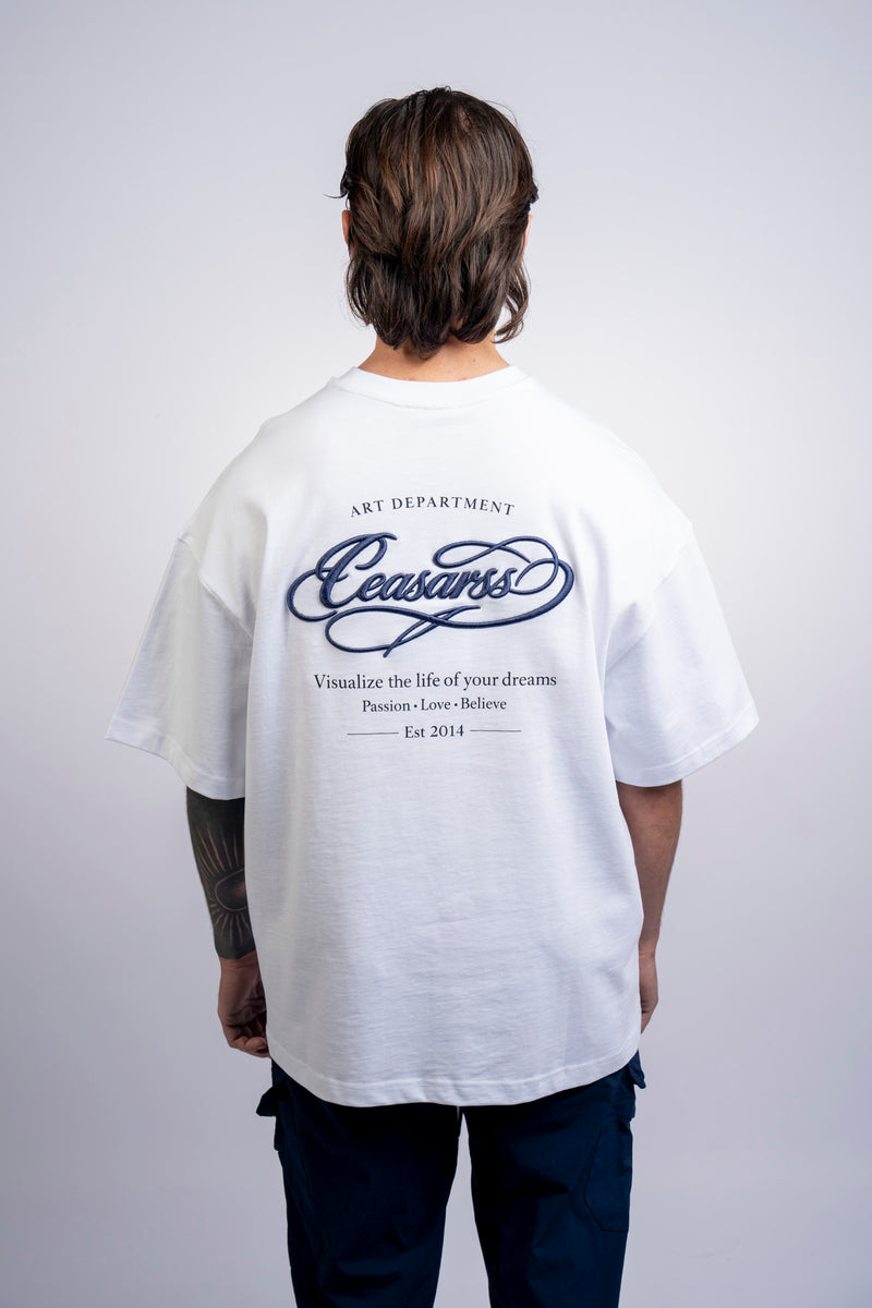 Visualize T-Shirt Blue Logo