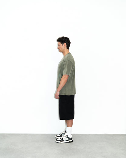Ceasarss T-Shirt Washed Khaki