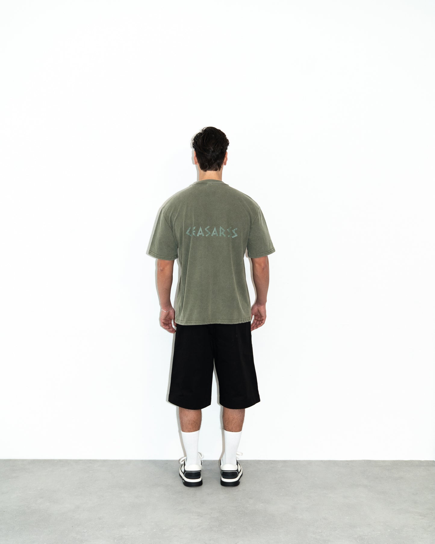 Ceasarss T-Shirt Washed Khaki
